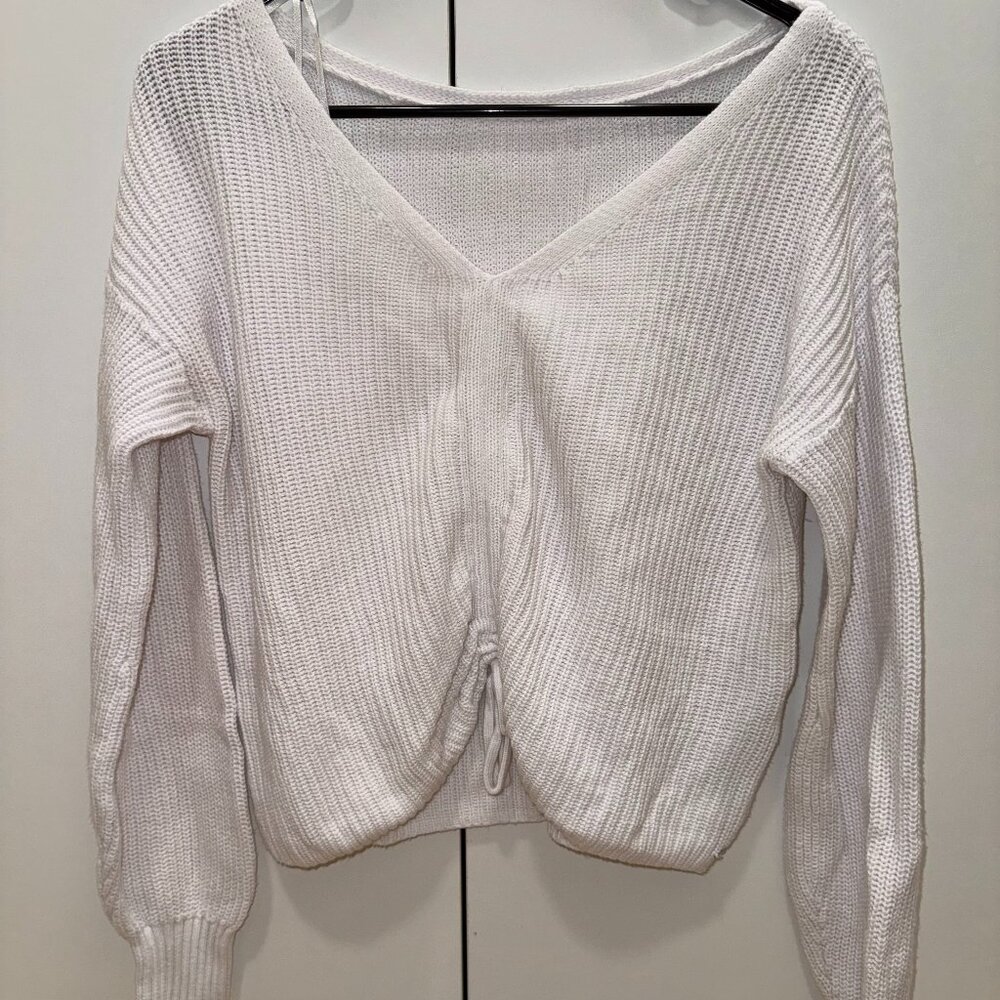 Hollister Reversible Knit Sweater